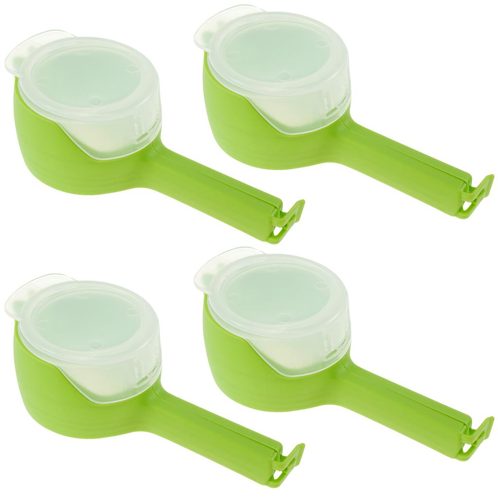 Beutelclips für Lebensmittel, Lebensmittelaufbewahrung, Verschlussclips mit Ausgießer, Clips für Chipsbeutel in der Küche, Plastikverschluss-Verschlussclip, Küchenaufbewahrung