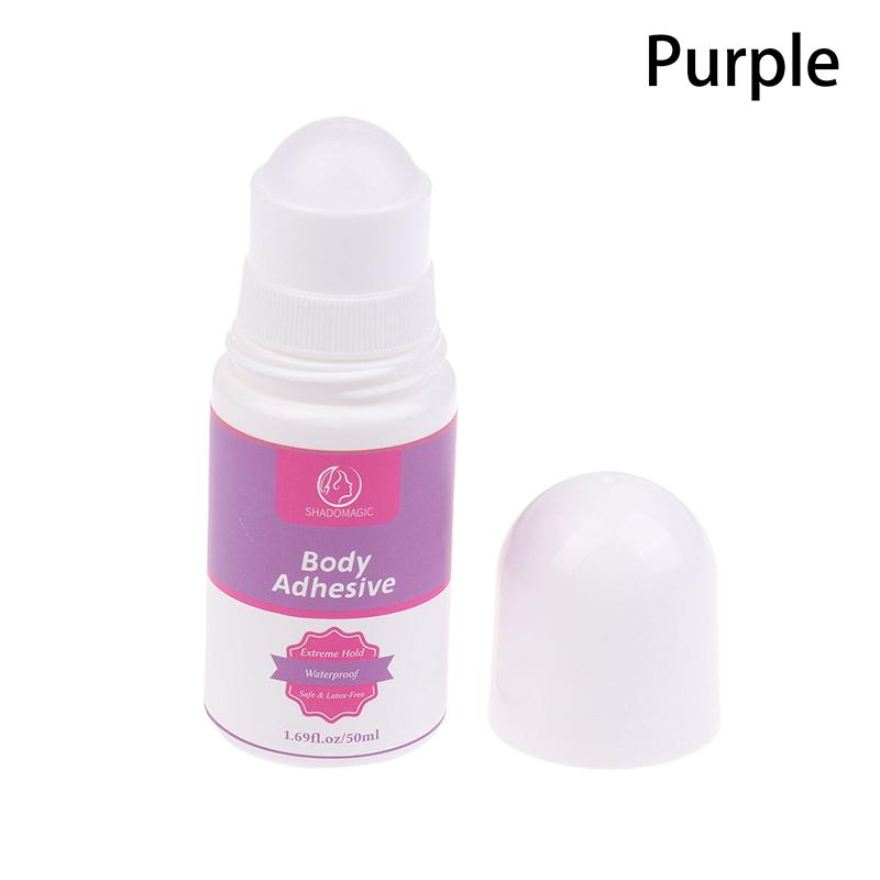 

50 мл Антиковзкий клей Ролик Клей для шкіри для одягу Сукні Тіла Шкіри Захист від оголення Бюстгальтер Нековзкий Фіксований