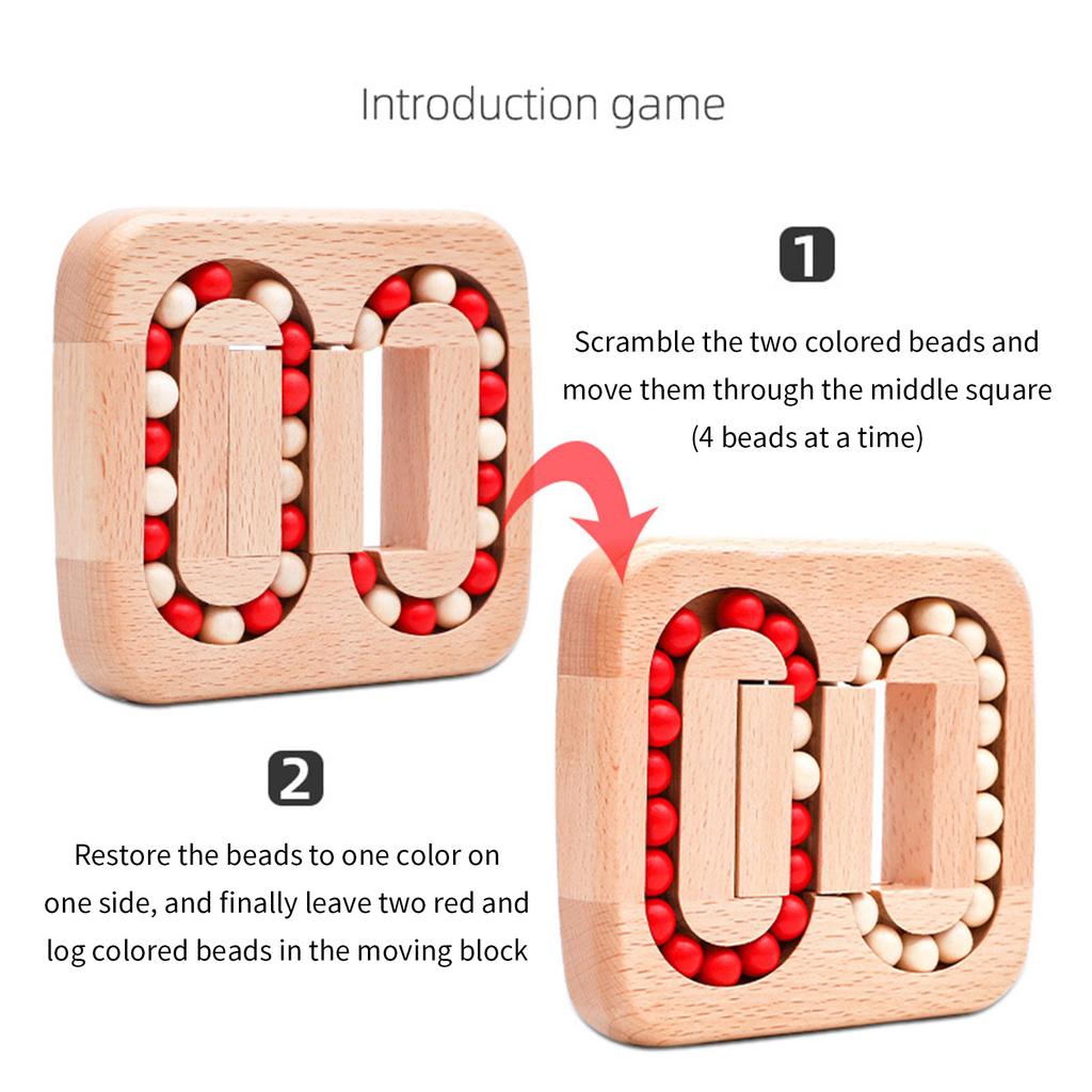Mental Dexterity Sorting Chinese Mind Game Brain Devoloping IQ Learn Color Colour Matching Ball Cube Sorter Creativity for Child