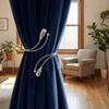 2PCS Arm Ring Curtain Holders Adjustable Curtain Holdbacks  Living Room