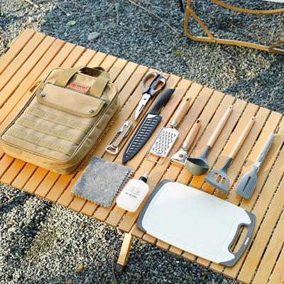 Camping Cooking Utensils Set Cookware for Hiking Backpacking BBQ