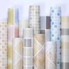 Waterproof Self-Adhesive Imitation Tile Wallpaper Sticker for Living Room, Kitchen, Bathroom