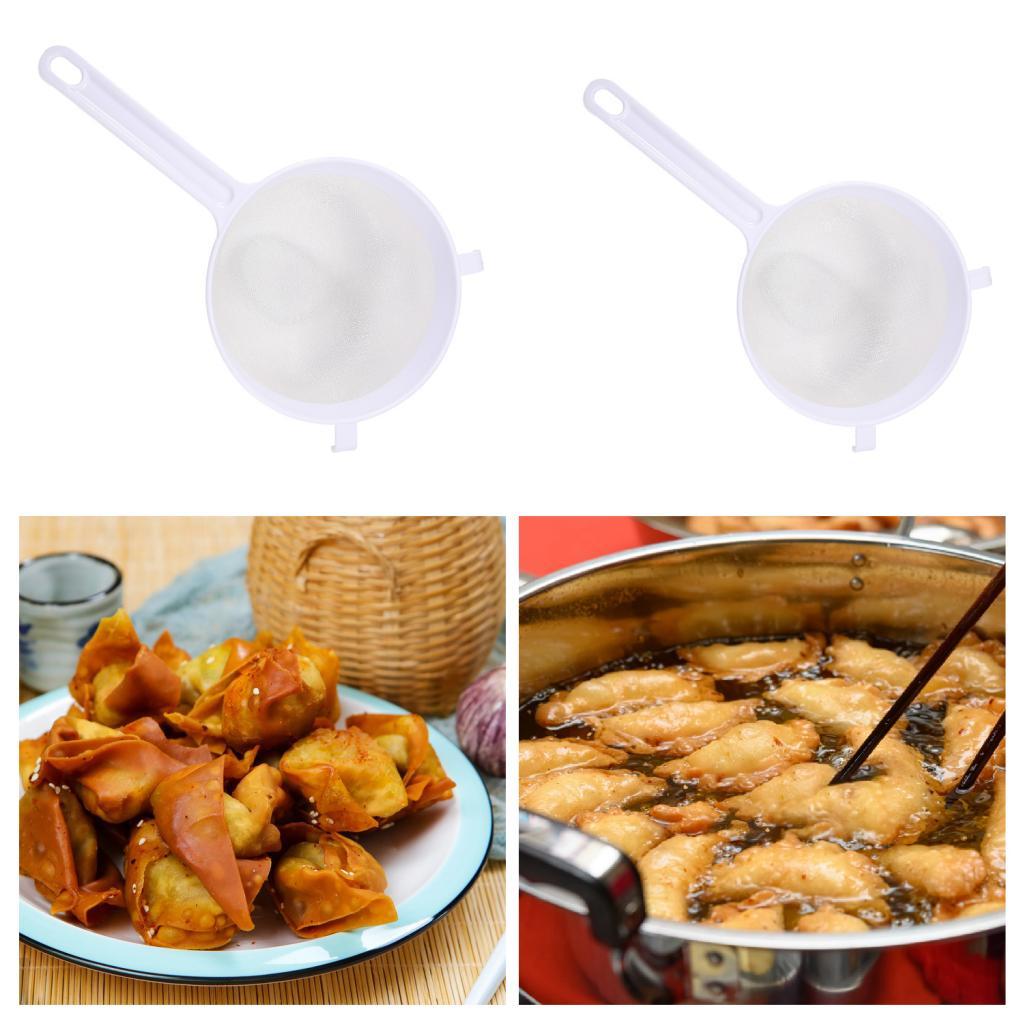Flour Sieve Sifter Multipurpose Baking Tool Kitchen Strainer Food Colander for Noodles Egg