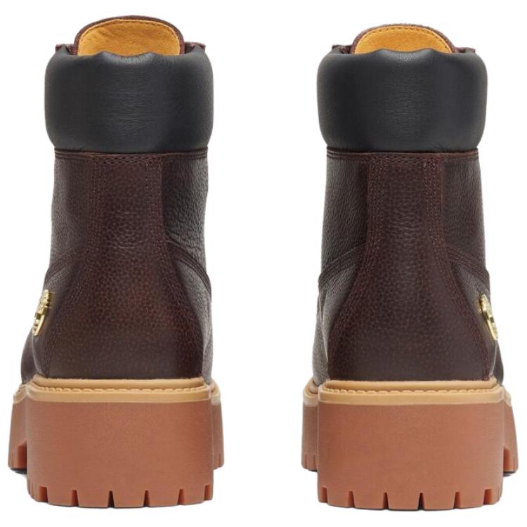 Timberland Stone Street Espresso Comfortable Versatile Short Martin Boots Women boots Brown A2H3CEXU