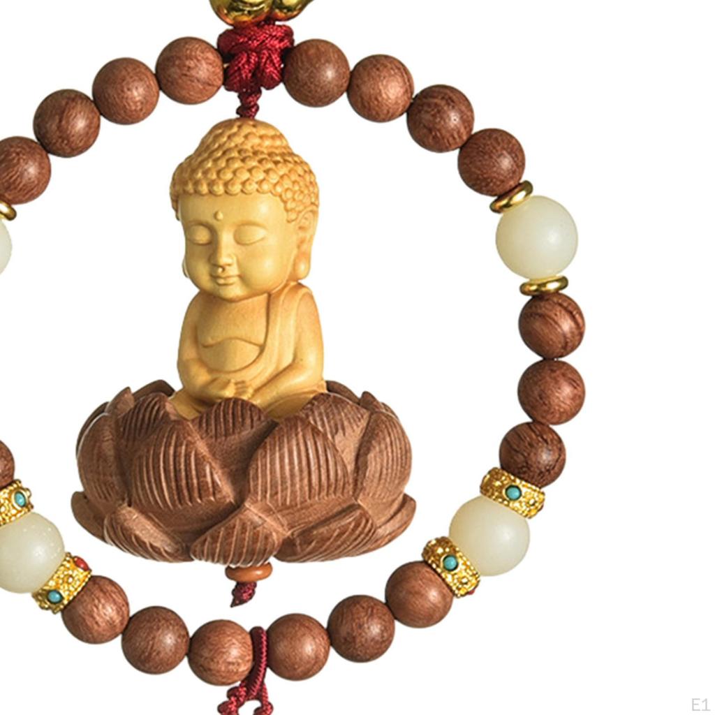 Buddha Car Mirror Charm Hanging Ornament
