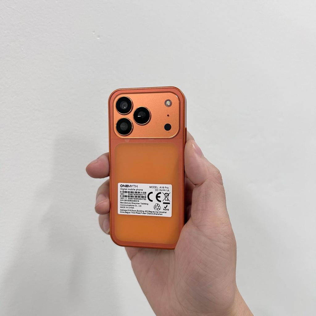 A18 Pro 4G Smartphone 4.0inches MTK Quad Core 2GB RAM 16GB ROM Dual SIM 2MP Camera 2000mAh Android 12 LTE Torch Type-C Cellphone