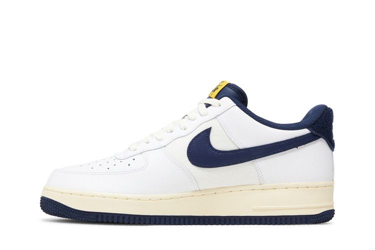 Men's Sneakers Nike Air Force 1 Low '07 LV8 Michigan Varsity Jacket (2021) White/Midnight Navy-Sail