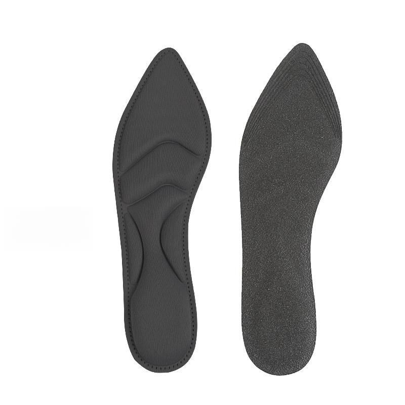 Women's Sponge Insole 4D High Heels Sponge Sweat-absorbing Breathable Massage Shock-absorbing Tip Non-slip and Anti-wear Can Be Cut Full Pad