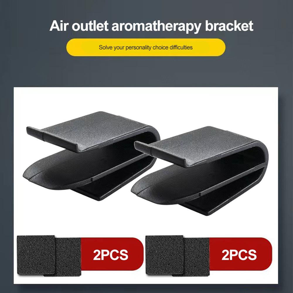 1/2Pieces Air Outlet Aromatherapy Clip Car Interior Fastener Air Perfume Bracket For Tesla Model 3 Y Highland Juniper 2021-2025