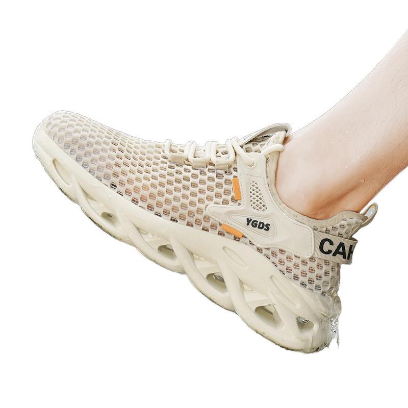 Men's Summer Lightweight Mesh Sandals - Breathable Hollow Out Casual Running Shoes