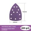 Alumina Oxide Triangle Sandpaper Multi-Purpose Hook and Loop Sandpaper  For Woodworking
