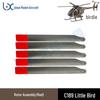 RCERA Remote Control C189 Little Bird MD500 Helicopter Spare Parts Collection Model Aircraft