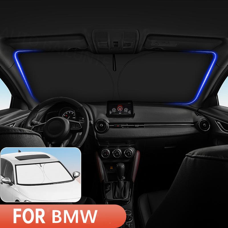 Do BMW X1 X3 X4 X5 X6 X7 Samochodowa Osłona Przeciwsłoneczna na Szybę Przednią Osłona Przeciwsłoneczna na Przednią Szybę Daszek Akcesoria do Wnętrza Samochodu Ochrona UV
