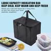 Insulated Lunch Bag Large Capacity Leakproof Reusable Thermal Tote for Office Work Picnic Hiking Outdoor Travel