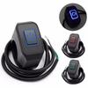 Motorcycle Modified Switch Waterproof Button with LED Light Headlight Horn Control ON OFF Buttton Handlebar Mount Accessories