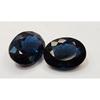44+ Ct Natural Dark Blue Indicolite Tourmaline Oval Cut Pair Fabulous Gemstone