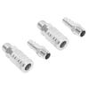 4pcs 300 PSI High Flow Air Hose Fittings 1/2 Inch NPT Pneumatic Hose Connectors  Industrial Use