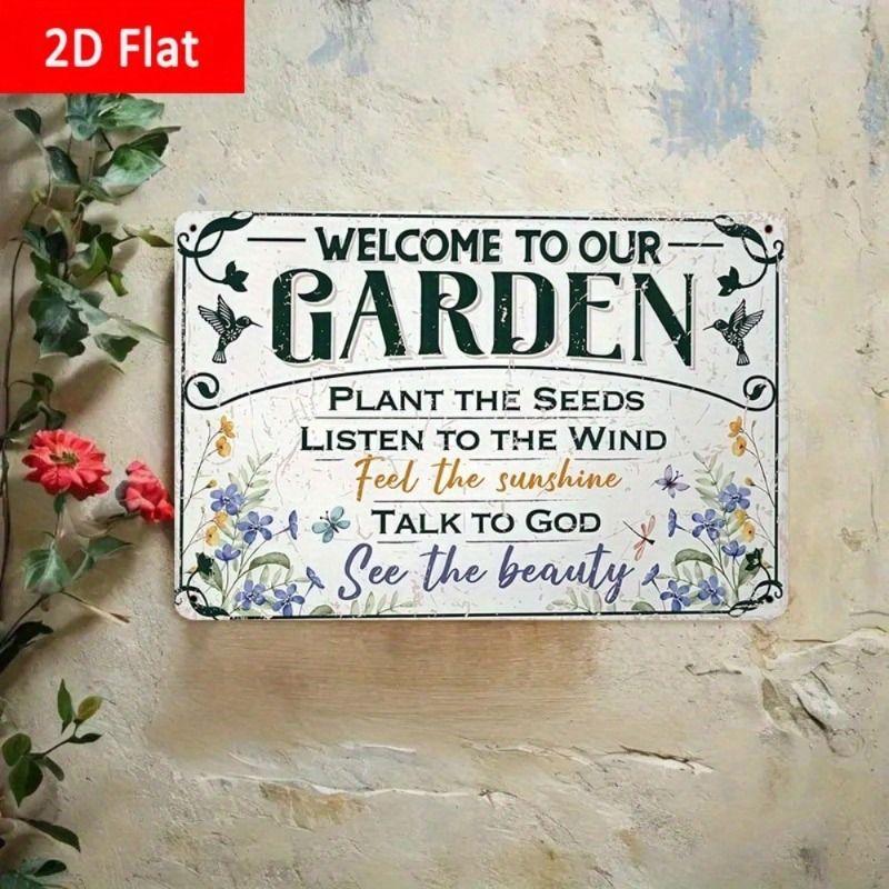 Vintage Metal Tin Wall Poster Sign 20x30cm