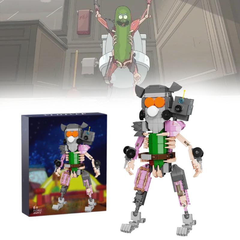 Exciting Rick And Morty Pickle Rick Building Block Set For Creative Play And Fun