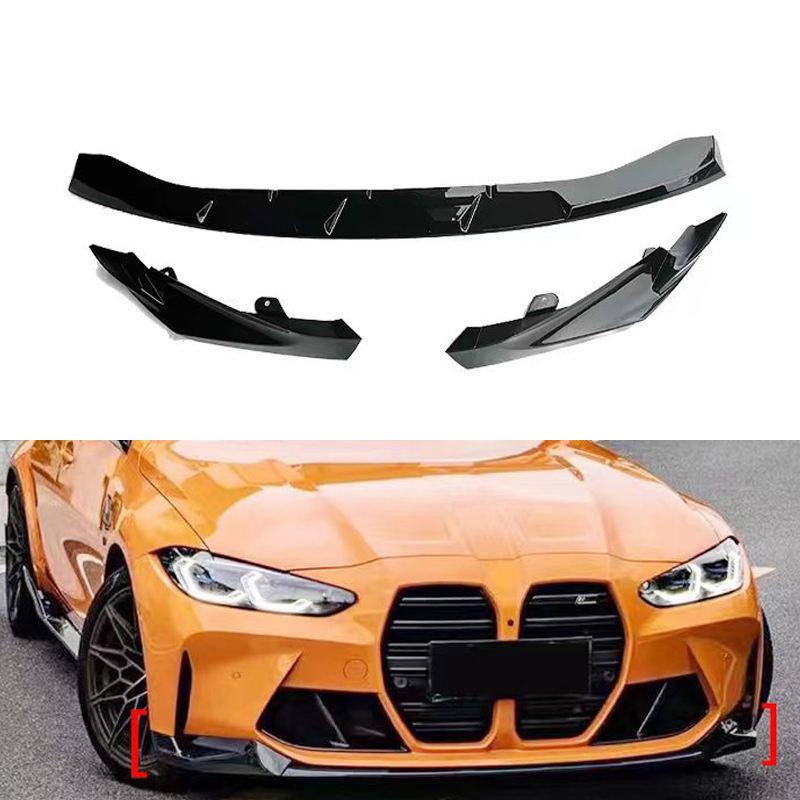 BMW 5 Series G80/G82 M3 Style Front Lip Spoiler, Non-destructive Install, 20-25 Model