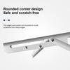 25cm Steel Foldable Shelf Bracket Wall Mounted Folding Bracket Simple Installation for Space Saving Home Organization