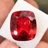 NATURAL Red Ruby 22 Ct Cushion Shape CERTIFIED Loose Gemstone For Jewelry Making