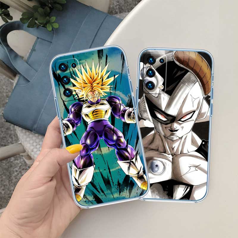 RE27 Dragon Ball Trunks Transparente Handyhülle für Motorola Moto G7 G8 G9 G84 G85 G73 G24 G15 Z2 Play Power Plus