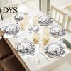 Party Paper Plates 25Pcs Disco Disposable Plate Shiny Vintage Wedding Birthday 70/80s Themed Table Decoration Food Grade Dinner Dish Dinnerware Kit