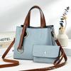 Elegant Everyday Tote Bag In Various Colors With Unique Letter Pattern Design