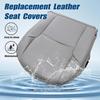 GXARTS Medium Gray Driver Side Bottom Replacement Leather Seat Cover #LB12 or FA12 Compatible with Toyota 4Runner Limited 2003 2004 2005 2006 2007