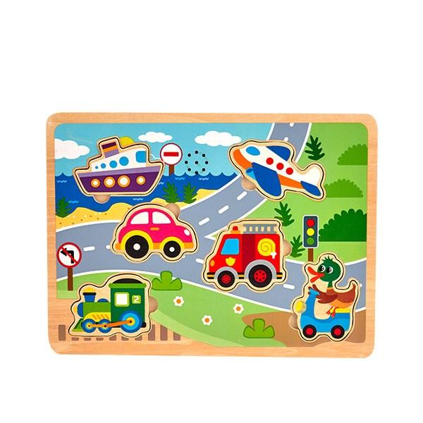 

Tuccitois sounding traffic puzzle 064, 1 set, Korea Best Toddler Puzzle
