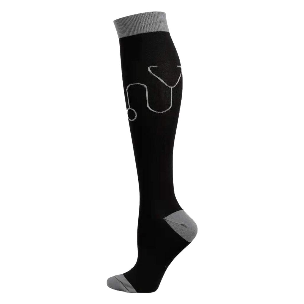 58Styles Men Women Compression Socks Fit Outdoor Sports Compression Socks For Anti Fatigue Pain Relief Knee Varicose Veins Socks