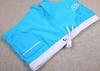 Men's Low-Waist Quick-Dry Lycra Swim Trunks with Color Block Design