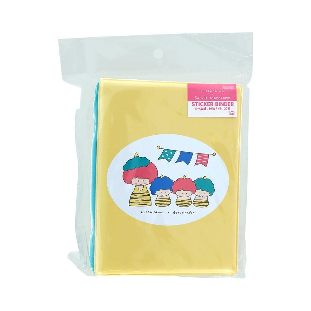 Sun-Star Stationery mizutama Sanrio Characters Goods Seal Binder Goropikadon S2176874
