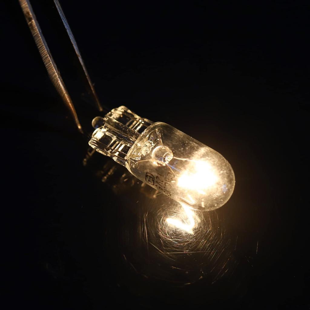 X AUTOHAUX Lumină de Bord Incandescentă DC T10 W5W LED Mașină Interior 10 buc Alb