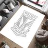 KKS Lech Poznań Carpet Rug for Living Room Bedroom Home Sofa Decoration,Kids play Nonslip Floor Mat