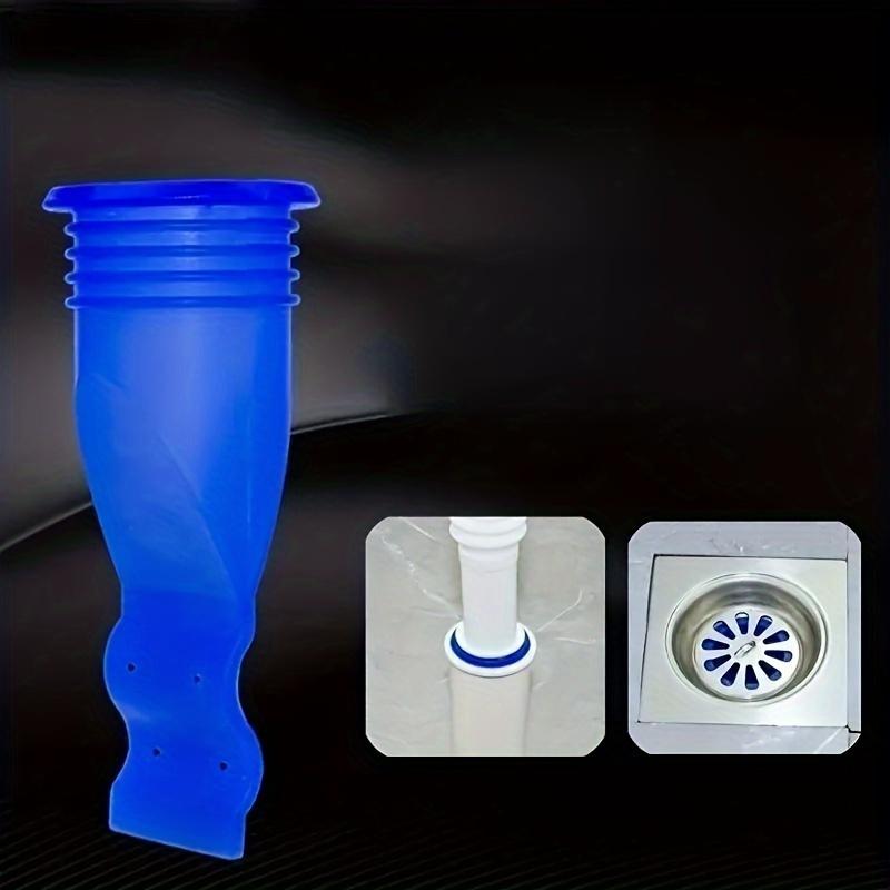 1Pcs Anti Odor Floor Drain Core Navy Blue Drain Cover Round Shower Drainer One Way Valve Insect Prevention Bathroom Accessories