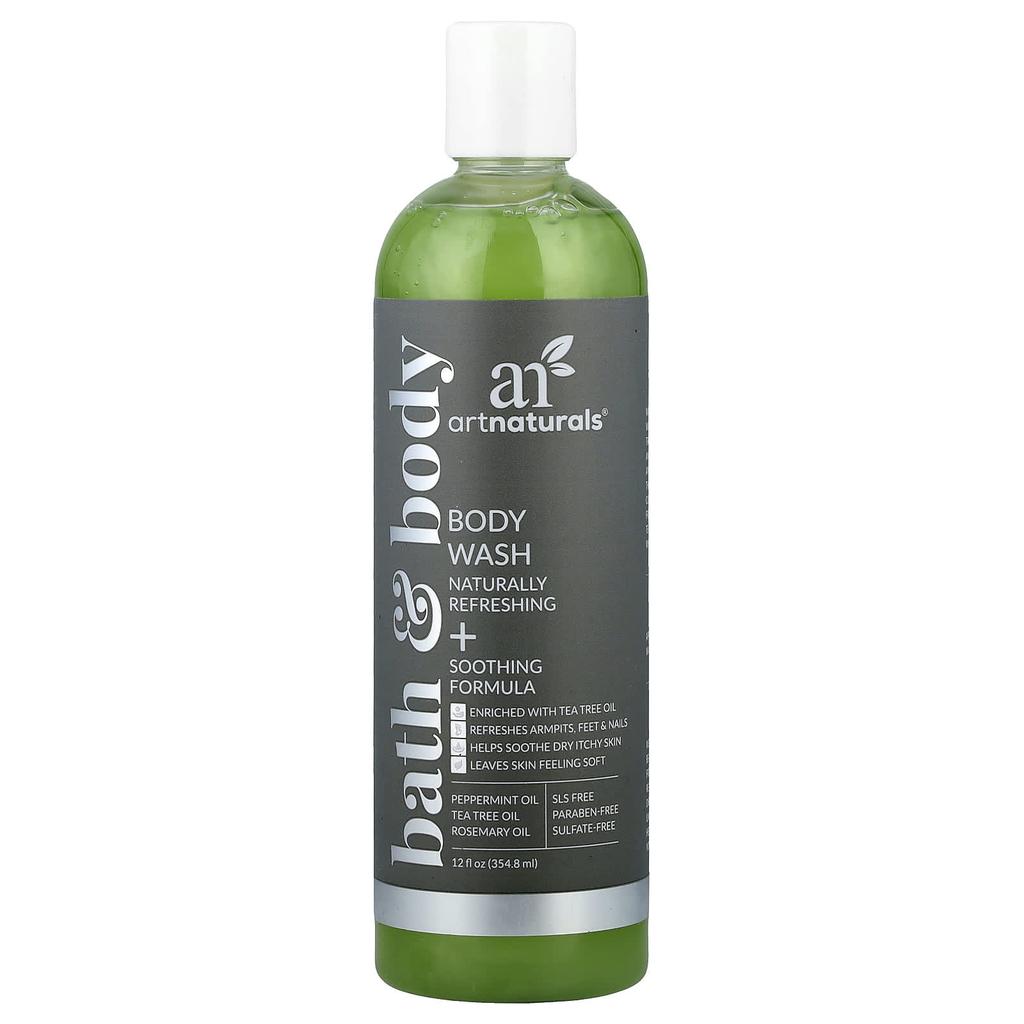 Body Wash, Natural Refreshing + Soothing Formula, 354.8 Ml (12 Fl Oz)