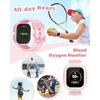 Cloudpoem Montre Connectée Enfant Fille Montre Podometre Enfant Non Connectée Smartwatch Pour 4-12 Ans Montre Sport Android iOS a