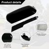 Glossy Black Towing Top+Side Clip-On Mirror Covers Replace for 2020 2021 2022 2023 2024 Chevy Silverado GMC Sierra 2500HD 3500HD (Black)