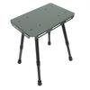 Camping Stool Folding Aluminum Alloy Oxford Cloth Lightweight 330.7lb Load Bearing Height   with Storage Bag Fishing Stool for Outdoor