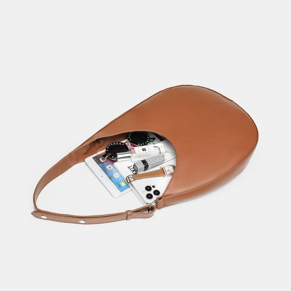 Niche Design Special-Shaped Crescent Bag, Semi-Round Bag, Shoulder Underarm Women'S Bag, Crossbody Tote Bag Women'S Bag