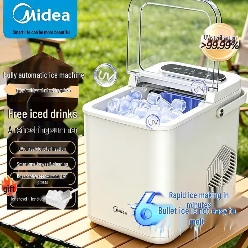 Midea Portable Ice Maker with UV Sterilization