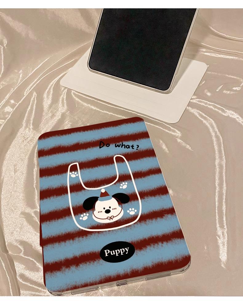 Cute Dog Protective Case for Xiaomi Pad 5, Huawei MatePad 11, and iPad mini 7 (No Pen Slot) Air 6.