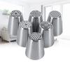 6psc Mounted Tip Piping Nozzle Set Cake Decorating Tips  Cookie Icing Dessert Making