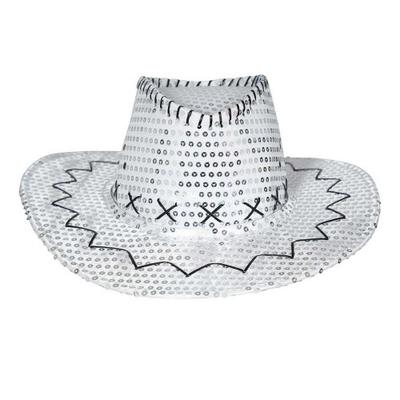 Fiestas Guirca Unisex Yetişkin Payetli Kovboy Şapkası
