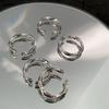 Geometric Mobius Ring Female Vintage Fashion Personality Letter Opening Ring Ins Index Finger Ring Tide
