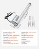 VEVOR 12V Linear Actuator, 304.8mm Stroke IP65 Waterproof Linear Actuator, 3000N 5mm/s Motion Actuators with Mounting Bracket for Solar Trackers