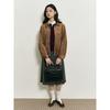 Binpolleidiseu [B. My] Pleated Midi Skirt Ash (Bf5827N024)