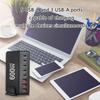 600W Desktop GaNs Chargers USB C USB A Charging Station Desktop Mutliport for Fast Chargers Laptop Power Adapter